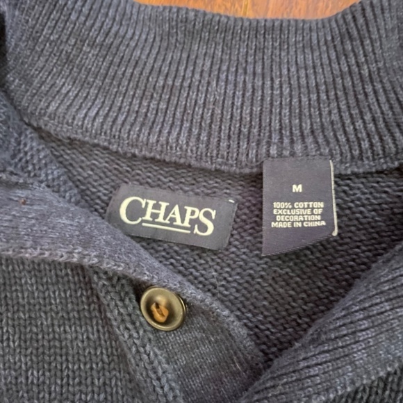 Vintage Chaps Striped  Knit Sweater - Picture 5 of 5